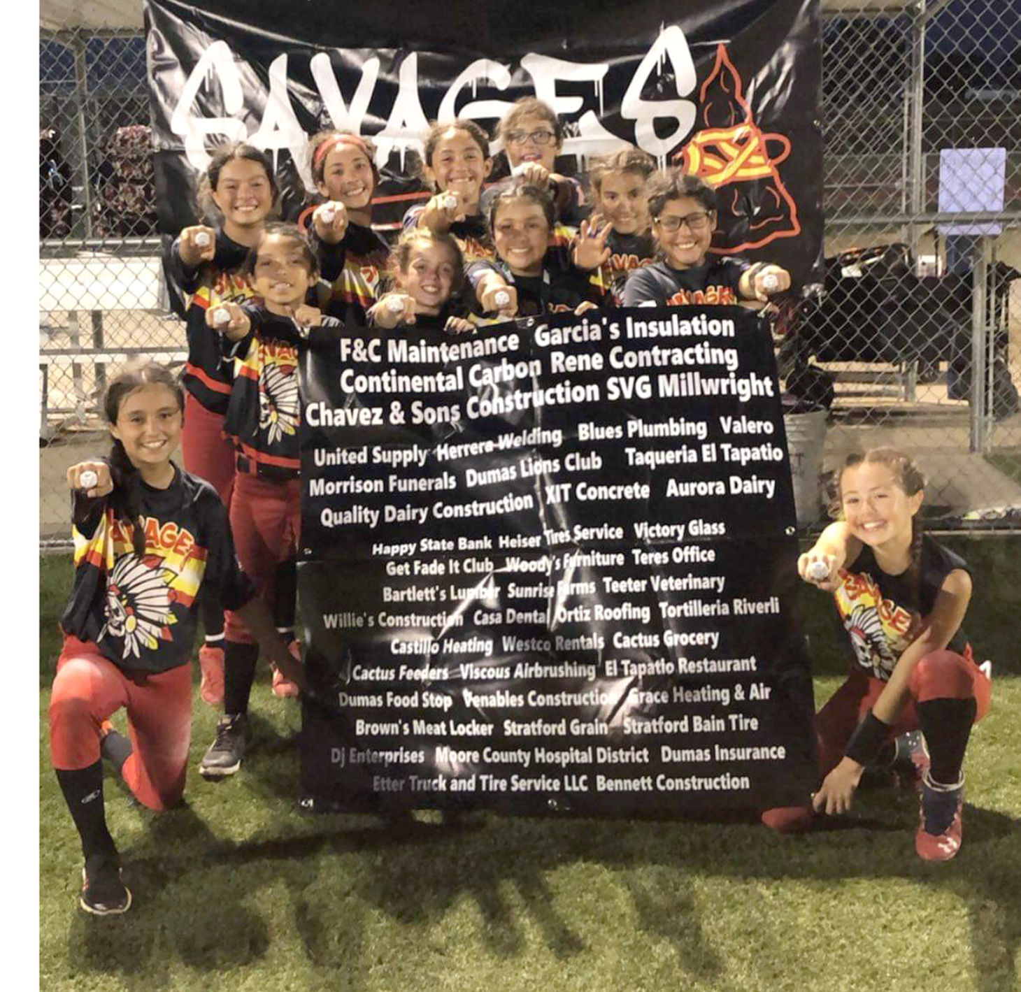 Dumas 12U Savages place second at Choctaw, Okla.